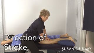 Massage Mondays  Direction of Stroke  Sports Massage and Remedial Soft Tissue Therapy [upl. by Emlen]