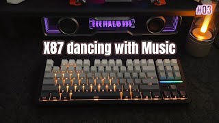 Dance to the Beat RGB Keyboard Dancing with the Music [upl. by Gisela]