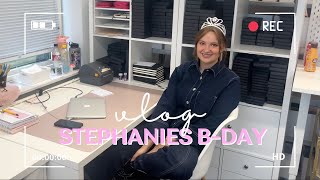 STEPHANIES VERJAARDAG amp MEGA VEEL ORDERS 🎉📦  Kantoorvlog [upl. by Tcideneb150]