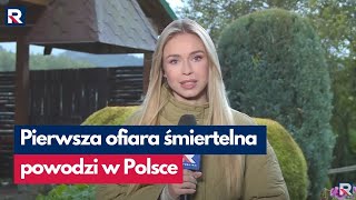 Pierwsza ofiara śmiertelna powodzi w Polsce [upl. by Alyssa]