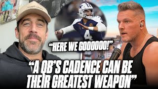 Aaron Rodgers Breaks Down Why QBs Have Different Cadences amp How They Can Be Game Changers [upl. by Lessard]