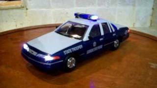 124 Georgia State Police GSP Diecast Toy Car with WORKING Lights [upl. by Acira]