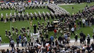 Purdue AllAmerican Marching Band 2016 Team Enters Field [upl. by Kiraa]