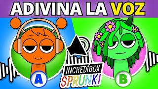 🤖🎶 ADIVINA El Personaje De INCREDIBOX SPRUNKI  ADIVINA LA VOZ  booquiz trivia [upl. by Arundell]