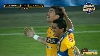 Santos vs Tigres 22 RESUMEN Semifinal Vuelta Clausura 2012 Liga Mx HD [upl. by Seldan]