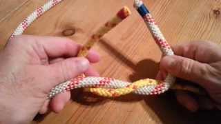 Sailing Knots Reef knot  Seamanship Skills [upl. by Athalee916]