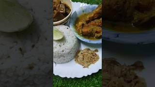 আলুভাজি আর মাছ ভুনা দিয়ে রাতের খাবার shortvideo food shorts cooking [upl. by Sharona]