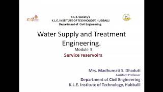 Service reservoirs [upl. by Uda]