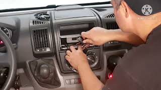 Instalación Audio en Autocaravana Fiat Ducato Boxer Jumper  DIY [upl. by Nairadal]