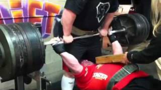 Mark Bell 900 bench [upl. by Notsle]