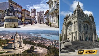 4k Viana do Castelo Portugal The one of the most beautiful cities in the north of Portugal [upl. by Lianna]