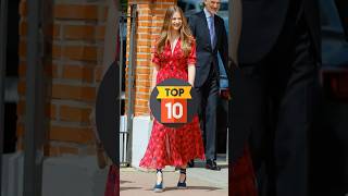 Top 10 Princess Leonor Best Fashion MomentsPrincessLeonor FashionMoments RoyalStyle [upl. by Nosecyrb]