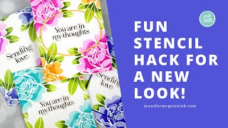 Fun NEW Stencil Hack for New Looks  BIG SALE amp FREE GIFT [upl. by Nyral]