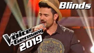 Mustafa Sandal  Aya benzer Seyran  The Voice of Germany 2019  Blinds [upl. by Kopple]