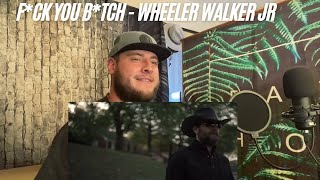 Fck You Btch  Wheeler Walker Jr UK Rapper Reacts The Ultimate Break Up Song [upl. by Lleinnad139]