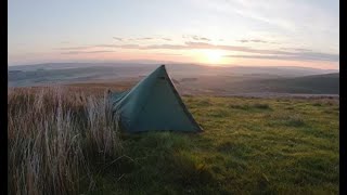 A Dales High Way  wild camping in the Yorkshire Dales with the Trekkertent Stealth 1 [upl. by Adriena]