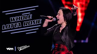 Caroline  Whole Lotta Rosie  Blind Auditions 3  The Voice van Vlaanderen  VTM [upl. by Ettenil]