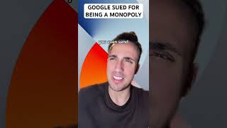 Google Sued For Being A Monopoly [upl. by Bentlee]