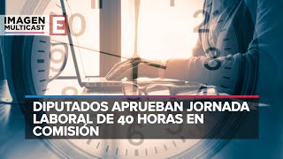 Diputados aprueban reducir jornada laboral a 40 horas semanales [upl. by Reiche]