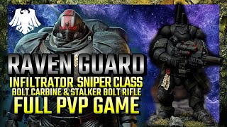 RAVEN GUARD PRIMARIS INFILTRATOR SPACE MARINE 2 PVP SNIPER CLASS  Warhammer 40K Ravenguard 40k [upl. by Zink]