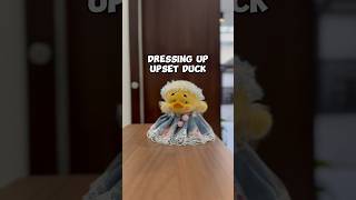 Dressing up upset duck upsetduck unboxingvideo unboxingtoys [upl. by Amiaj]