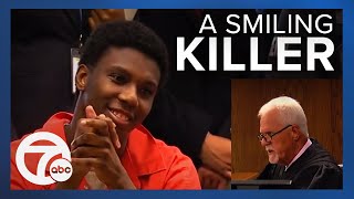 Teen caught smiling during sentencing in murder of Ann Arbor student [upl. by Davidde160]