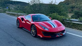 Late to work in a 488 PISTA [upl. by Aelyk]