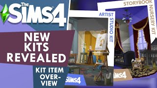 NEW SIMS 4 KIT ITEMS REVEALED  sims 4 news amp updates [upl. by Stanwinn55]