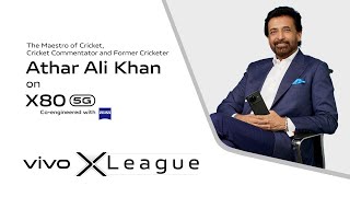 The maestro of cricket Athar Ali Khan shares his views on vivo X80  vivo Bangladesh [upl. by Arekat236]