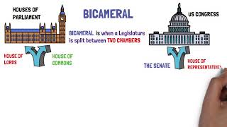 WHAT IS A BICAMERAL SYSTEM OF GOVERNMENT [upl. by Narol]