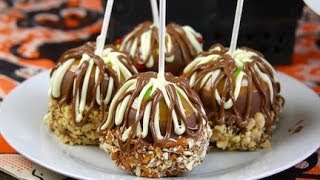 DIY Gourmet Candy Apples  ShowMeCute [upl. by Attenaej]