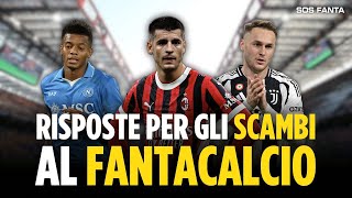 🚨 SPECIALE SCAMBI TUTTE LE RISPOSTE PER IL FANTACALCIO [upl. by Eenitsed]