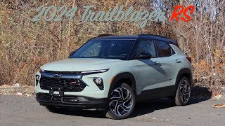 2024 Chevy Trailblazer RS  Features amp POV Test Drive Review [upl. by Anaiad]