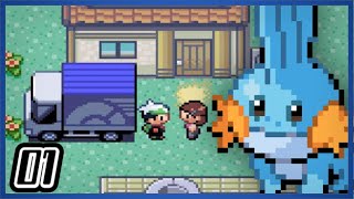 HE VUELTO 🐧 🐟POKEMON ZAFIRO🐟 EPISODIO 1 [upl. by Annayad]