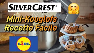 🥰 MINIKOUGLOF 🤗 RECETTE FACILE 😉 ROBOT SILVERCREST 🥰recettefacile silvercrest [upl. by Karney464]