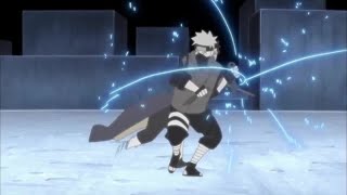 Kakashi Vs Obito ENGLISH DUB [upl. by Landan]