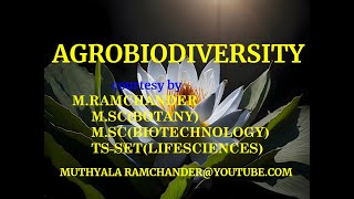 Agrobiodiversity for english medium [upl. by Meghan]