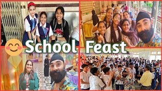 StMarys High School Kalina 🏫 ll School Feast Full Enjoy ll MANGU MOUJI ll Vlogs 😉😊 [upl. by Namron804]