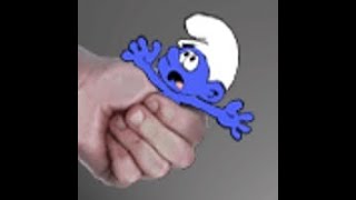 WARNING SMURF TORTURE Lets read Blue Moon Nursery  Part 2 [upl. by Rehtaef971]