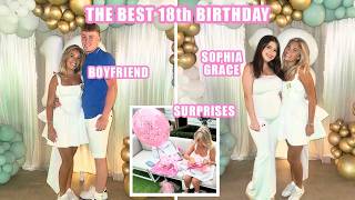 The Best 18th Birthday Ever surprises family amp boyfriend VLOG  Rosie McClelland [upl. by Airretal]