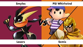 WTT 136 PSI Whirlwind NessCaptain Falcon vs Smyles Greninja  Smash Ultimate SSBU [upl. by Sharp]