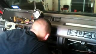 95 Isuzu pickup dash removal 44 [upl. by Houser530]