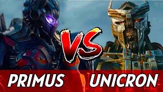 Primus VS Unicron｜Transformers Rise of the Beast｜Who WINS this Death Battle｜The Rivalry [upl. by Goto]