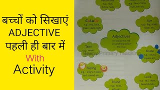 Adjectives in English GrammarDescribing Words For Kids Grade 1 Activities Worksheet [upl. by Timi275]