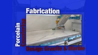 Porcelain countertop fabrication and installation in Skokie [upl. by Bridie]