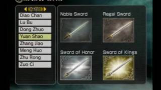 Warriors Orochi 2 Weapon Showcase [upl. by Achorn348]