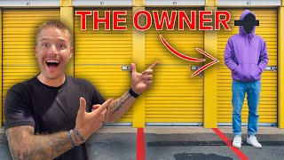 I Bought An Abandoned Storage Unit  Owner Shows Up I Gave It Back [upl. by Sudoeht]