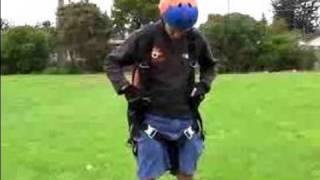 Paragliding Techniques amp Instruction for Beginners  Connecting the Harness to the Paraglider [upl. by Aleik]