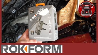 Rokform Pro Series Motorcycle Perch Mount Install  Custom Dynamics Problem [upl. by Acinok604]