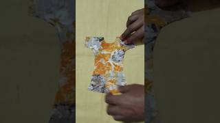 square fabric dress cutting tricks and tips for beginners diy dressmaking shorts art [upl. by Hutchings849]